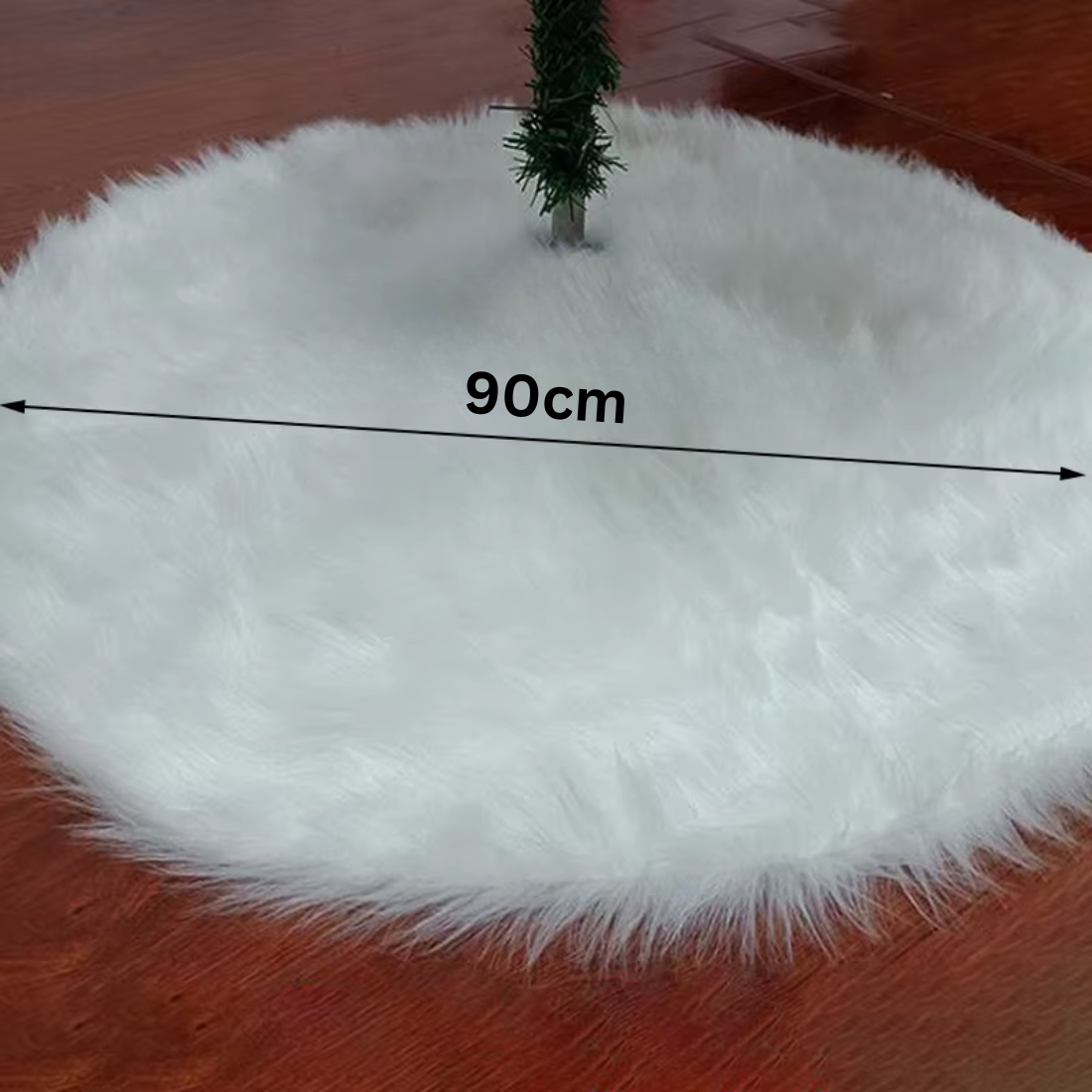 ✨ Der Zauber unter deinem Weihnachtsbaum. Luxus Fell-Teppich für magische Festtage ✨