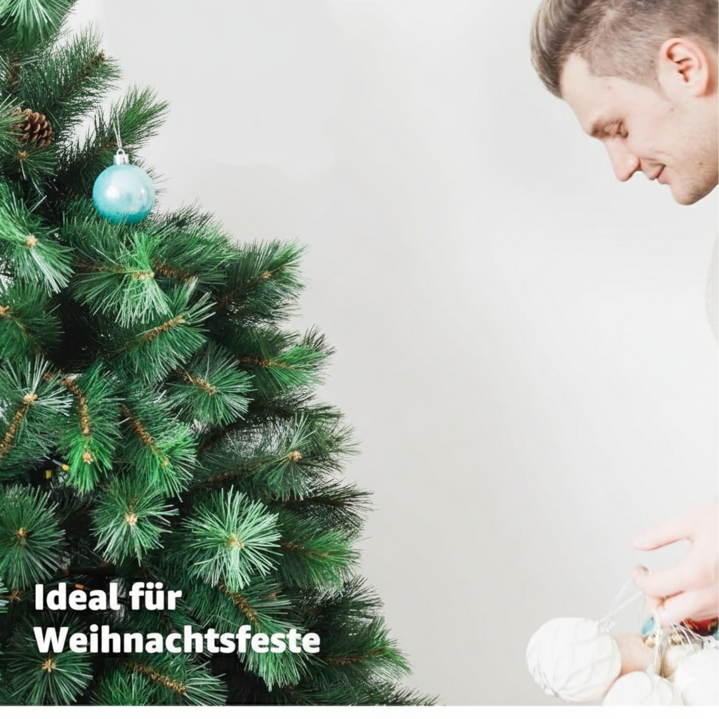 🌲Der sichere Klassiker. Lebensechter Weihnachtsbaum ohne Nadeln & Stress🌲