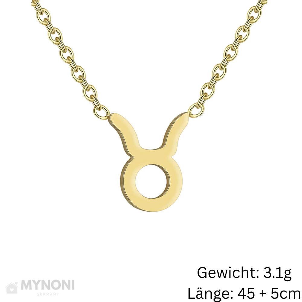 Celestia – Goldene Sternzeichenkette für Stil mit Bedeutung