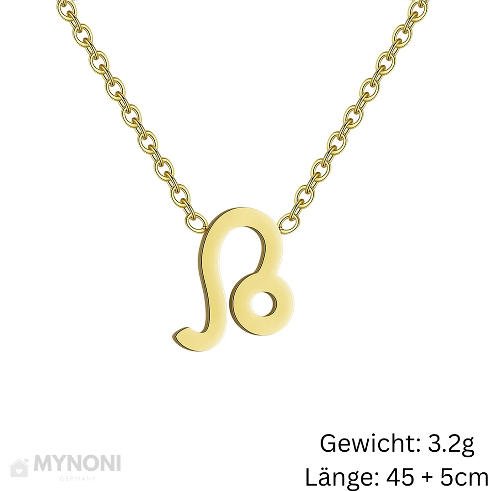 Celestia – Goldene Sternzeichenkette für Stil mit Bedeutung