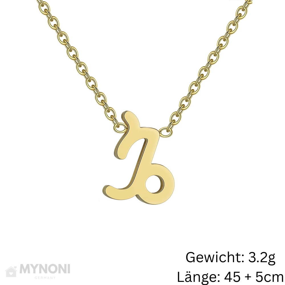 Celestia – Goldene Sternzeichenkette für Stil mit Bedeutung