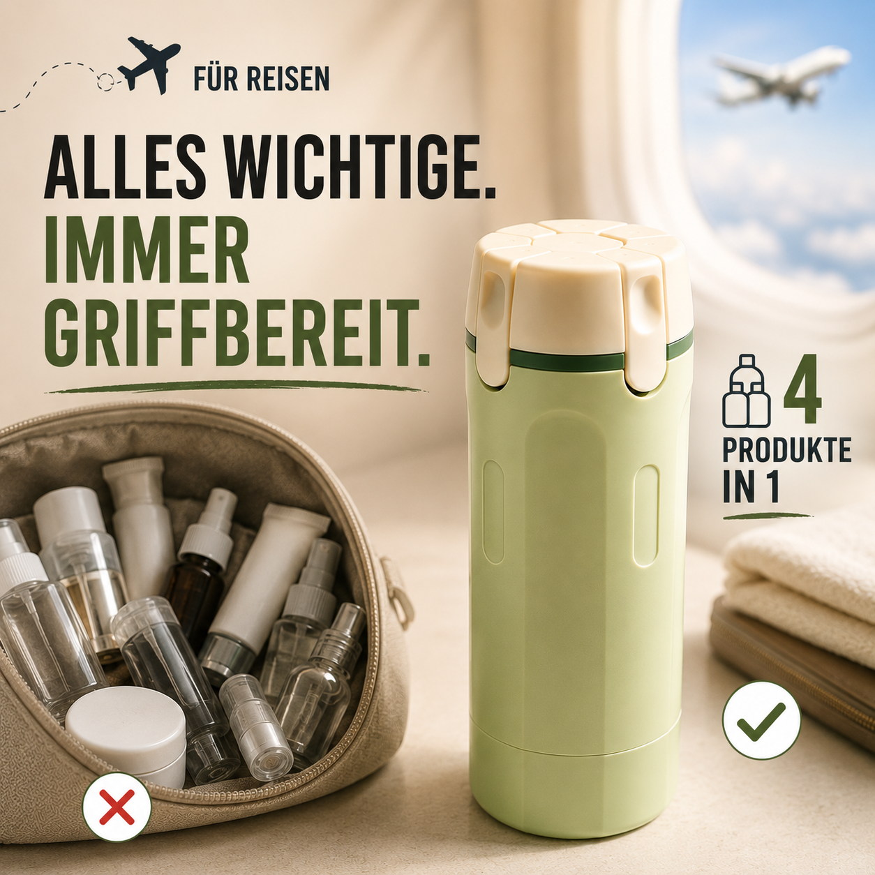 CarryCare – Reise-Set für Kosmetik & Pflege