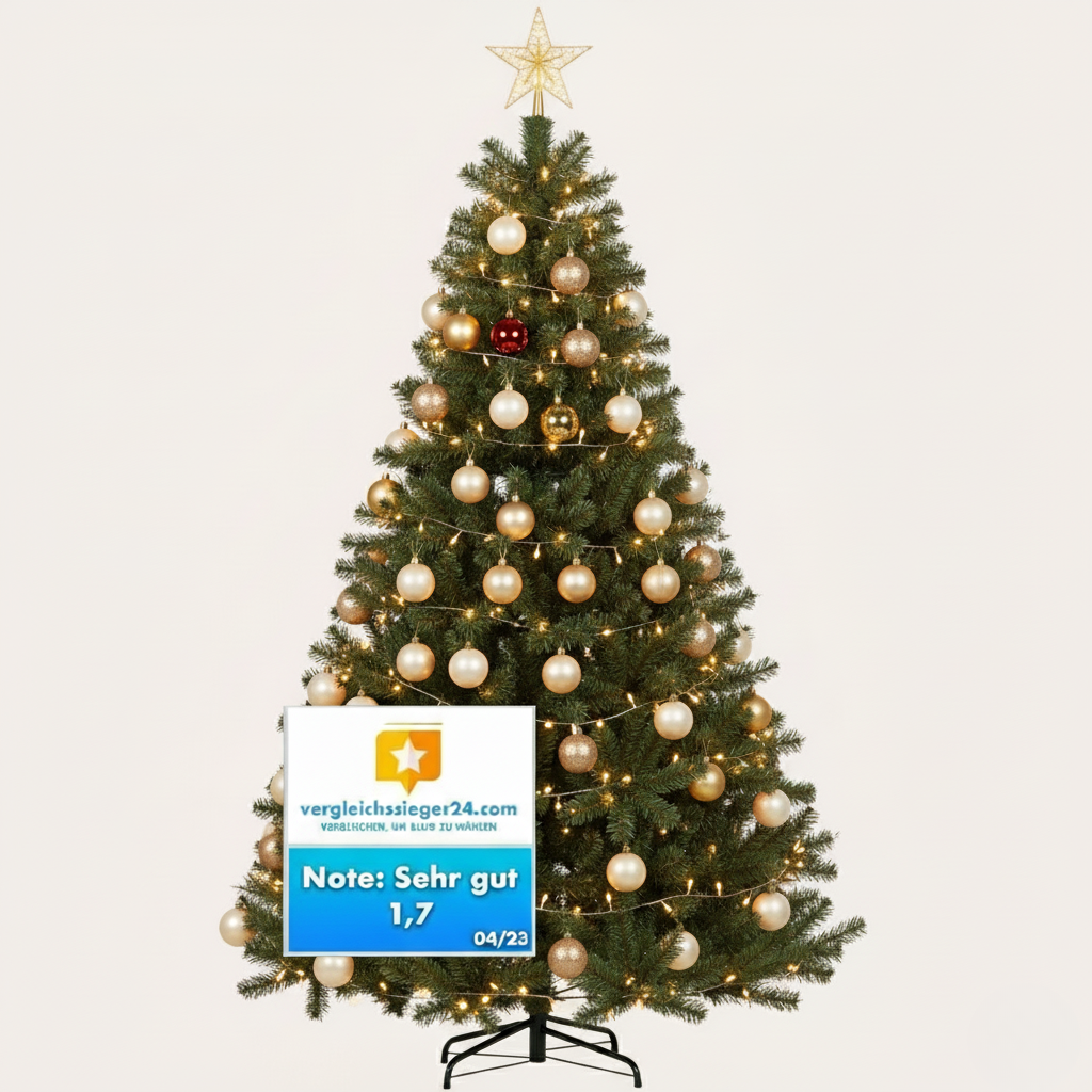 🌲Der sichere Klassiker. Lebensechter Weihnachtsbaum ohne Nadeln & Stress🌲