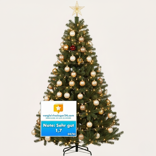 🌲Der sichere Klassiker. Lebensechter Weihnachtsbaum ohne Nadeln & Stress🌲