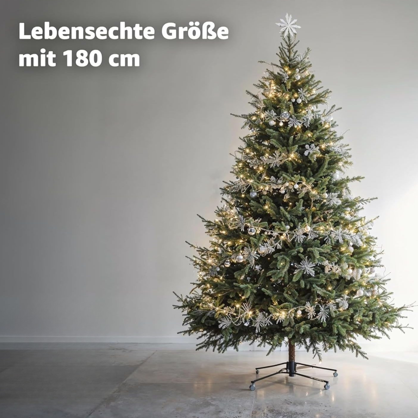🌲Der sichere Klassiker. Lebensechter Weihnachtsbaum ohne Nadeln & Stress🌲